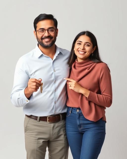 Home Owners in their professional uniform